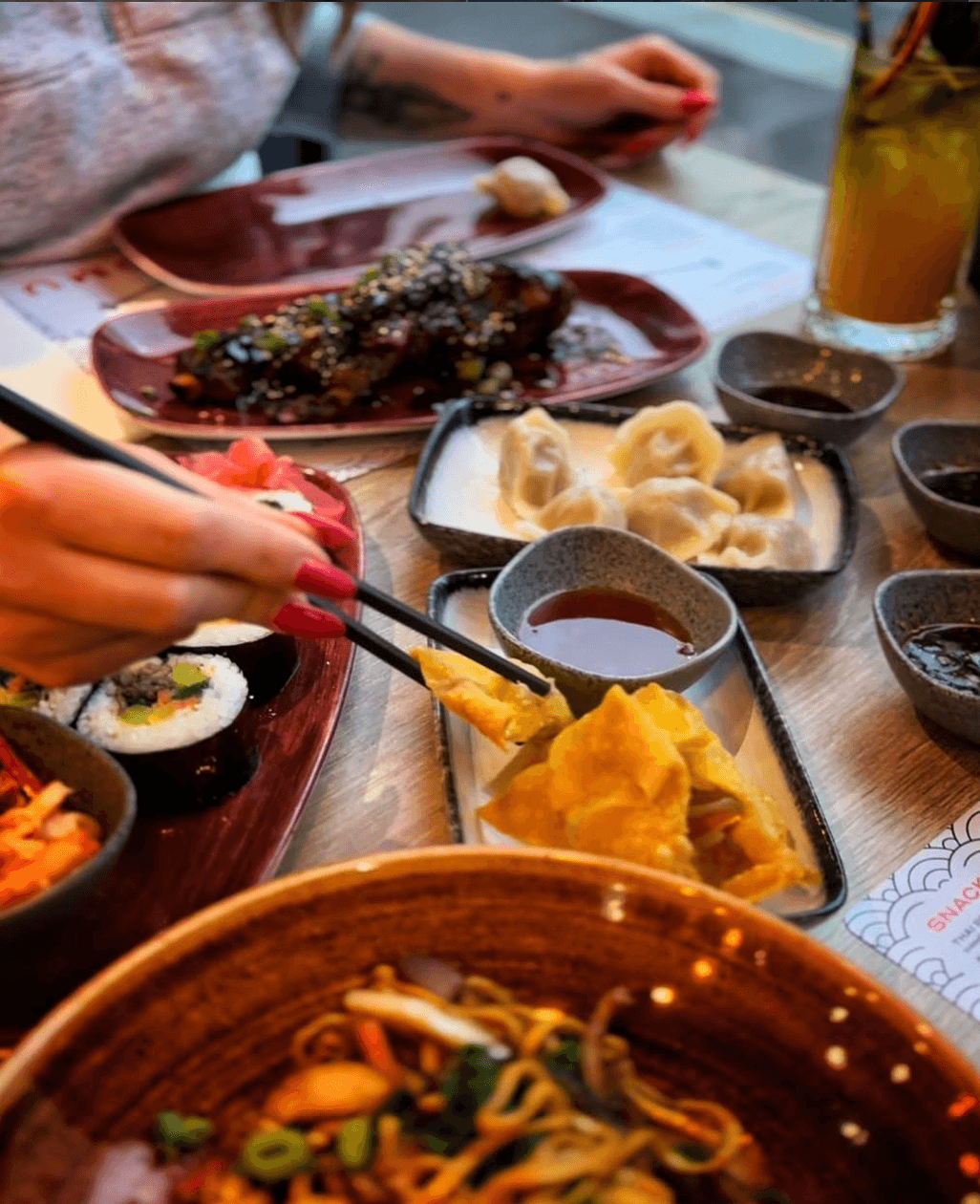 Nomu Asian fusion dishes
